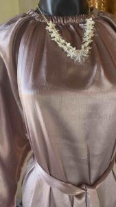 GAMIS SHIMMER / SAUQIA DRESS / DRESS CRADENZA SHIMMER SILK / GAMIS LEBARAN 2024