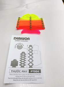 Thước chia khuy áo và nút áo sử dụng tiện lợi nhanh chóng