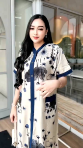 DASTER PIYAMA MIMI PERI JUMBO KANCING BUSUI SAKU AKTIF RAYON ADEM DASTER VIRAL KEKINIAN TERBARU 2025