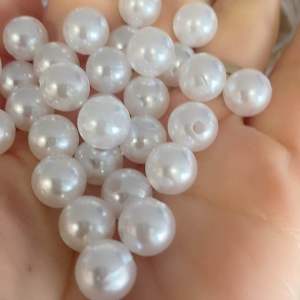 Hạt trai nhựa 12li làm handmade bóng đẹp
