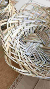 Mangkok Lidi Tahan Lama & Kranjang Buah Pasang Lepas