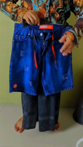 Celana Jeans Sobek Premium Pria & Celana Pendek Jeans Sobek Distro