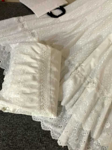 MUKENA HANINA BORDIR/ MUKENA KATUN RUBIAH/ MUKENA PREMIUM/ MUKENA PUTIH BORDIR