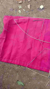 Arku layangan LAYANG LAYANG PELASTIK hijau