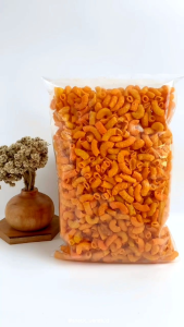 SNACK KILOAN MAKARONI BANTET KEJU 500 GRAM | CEMILAN MURAH MAKASSAR