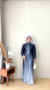 Kain Gradasi | Kain Polos Gradasi | Kain Campur Warna | Bridesmaid Gradasi Mewah