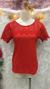 Áo Phối Ren Đục Lỗ 2 hand- Size S🌹(#A35)