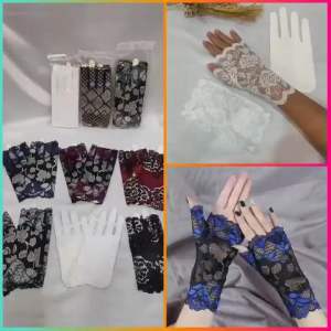 SARUNG TANGAN PENGANTIN / SARUNG TANGAN BRIDAL / SARUNG TANGAN RENDA BROKAT / SARUNG TANGAN FASHION BRUKAT / SARUNG TANGAN TARI / SARUNG TANGAN FASHION / WEDDING GLOVE DANCE / BRB7313