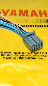 Soket spedometer speedometer spedo speedo pin 12 yamaha nmax aerox lexi freego For soket spedo yamaha fazzio original