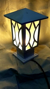 Lampu pilar minimalis untuk teras rumah /lampu hias teras /kap lampu hias /cod bayar di tempat