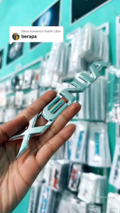 Emblem Tulisan XENIA Belakang Tahun 2004 2011 Bahan Timbul Tebal Bukan Stiker Biasa MSC