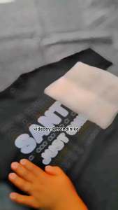 Kaos Laki-laki Sablon Santuy Katun Combad 30s