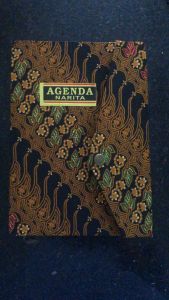 Buku Agenda Batik Kain Narita