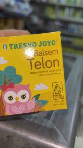 Tresno Joyo Balsem Telon Baby Ukuran Besar 40 gr Kecil 20 gr Menghangatkan Tubuh Bayi dan Kembung