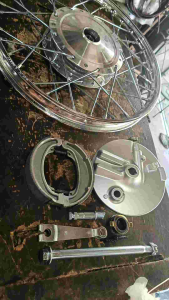 TMX155 and CG125 complete rimset with cover 1.2/1.4/1.6/1.85 BY 17 FRONT AND REAR ASSYMBLY(standard or sawali NAKA ALIGN NA)