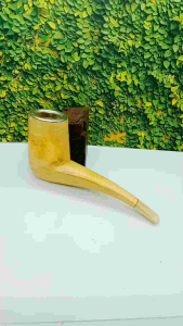 Pipa Once Kayu Kemuning Gading Kombinasi Tulang Kerbau L23