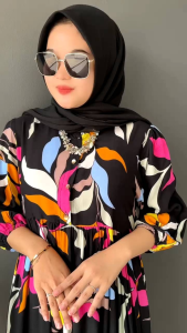 Desain Fashionable: Pakaian Sehari-hari dengan Dress Rayon Jumbo