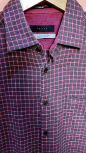 Kemeja Flanel Yezac Original Second Size L