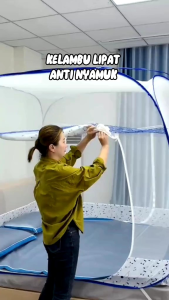 kelambu tidur anti nyamuk model tenda