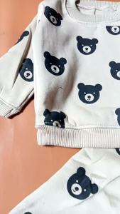 setelan switer flace panda 2-12 bulanan