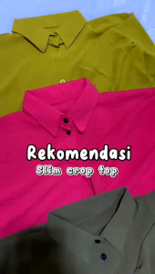 Kemeja Slim Crop Wanita: Desain & Kelebihannya