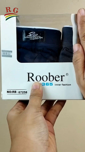 Celana Dalam Boxer Pria ROOBER 67258 Isi 3 Pcs