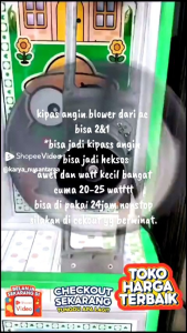 Kipas blower ac bisa cod
