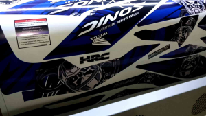 Mengenal Aksesori Motor Berkualitas: Striping & Stiker Honda Sonic 150r