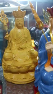 [HCM] TƯỢNG PHẬT ĐỊA TẠNG NGỒI CAO 16CM