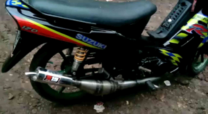 Knalpot Tornado GS GX Standar Racing Plat Karat