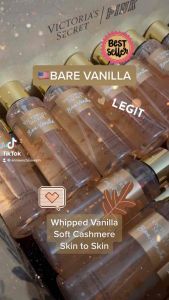 🇺🇸Victorias Secret BARE VANILLA Fragrance Mist 250ml | 75ml | 100% LEGIT