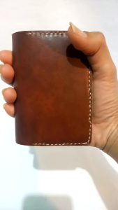 dompet kulit sapi vegtan dompet kartu slim dompet kartu simple dompet kartu handmade