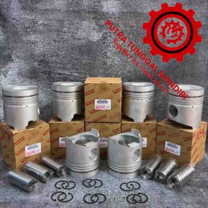PISTON ASSY SEHER HINO JUMBO EM100 13216-1370 1Set/6Pcs