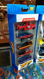 Mainan baru hot wheell X wheels 1 set 5 pcs