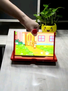 Kaca Pembesar Layar HP 3D 10 Inch / Enlarged Screen 3D Magnifier Bracket