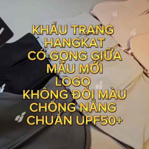 Khẩu Trang KATINY CÓ GỌNG 2.0 chống TIA UV chống nắng UPF 50+