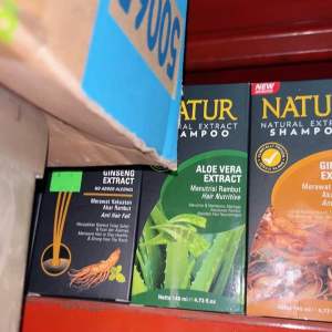Natur Shampoo 140 ml All Varian Aloevera Ginseng