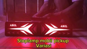 Lampu Rem Belakang Pickup Granmax: Desain Ergonomis & Berkualitas Tinggi
