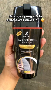 Hair Color Shampoo Penghitam Rambut Uban By My Iwe Shampoo Langsung Hitam