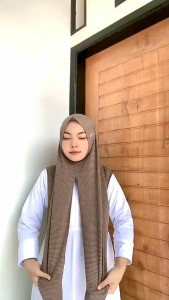 Hijab Instan Segitiga Soft Pet Instan Jersy Mewah/S3 Instan Harian Muslim /Jilbab Instan Syahira