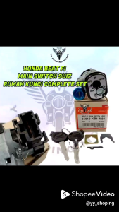 HONDA BEAT FI FUEL INJECTION MAIN SWITCH SUIZ RUMAH KUNCI COMPLETE SET BEAT-FI MAIN SUIZ ASSY MOTOR LOCK ACCESSORY