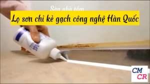 Lọ Sơn Chỉ Gạch Công Nghệ Hàn Quốc 280ml Keo Chà Gon Gạch Chống Thấm Cao Cấp