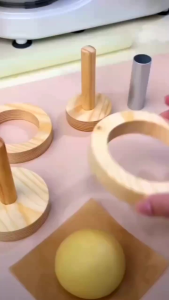 Cetakan Donat kayu 1 set lengkap/cetakan donat kekinian