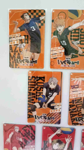 Anime Collectible Magnets: Haikyuu v2 ATM Size Ref Magnets & Decor Collectibles