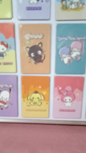 ATM Size Fridge Magnets - Sanrio Characters