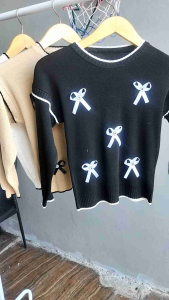 Poppy switer rajut pita anak atasan wanita