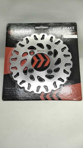 Disc Cakram Depan Scarlet Racing Original UK 190mm Motor All Beat All Vario 110/125/150/160/PNP Lobang Baut 4/Scoopy Ring12 Ring14 PNP Genio Spacy Dill Honda Matic