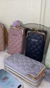 Tas Hp Behel Resleting 2 Motif Terbaru dompet wanita import
