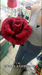纯手工扭扭棒制作巨型玫瑰花handmade Rose