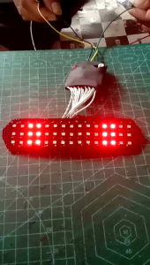 Stoplamp Lampu Rem Running AEROK NEW 10 Mode Warna Merah Biru Soket Sudah PNP